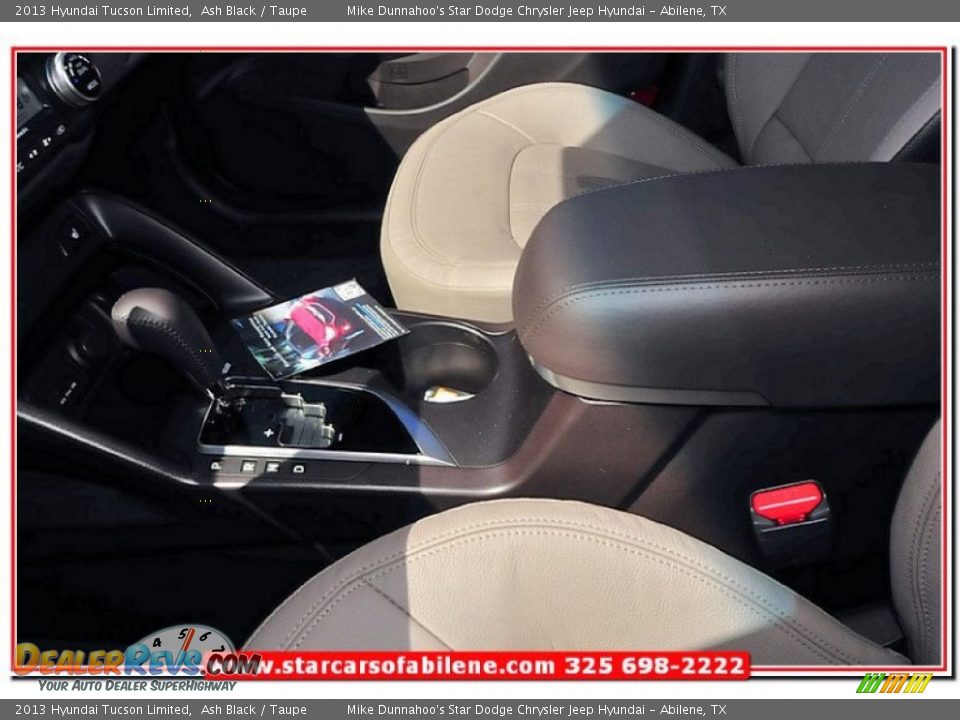2013 Hyundai Tucson Limited Ash Black / Taupe Photo #18