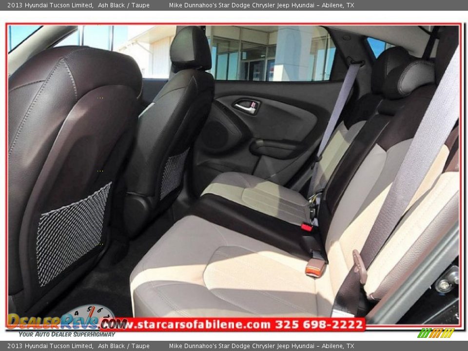2013 Hyundai Tucson Limited Ash Black / Taupe Photo #21