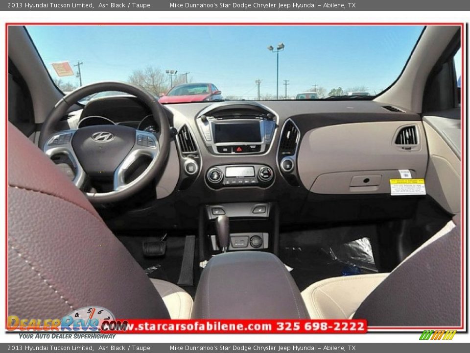 2013 Hyundai Tucson Limited Ash Black / Taupe Photo #22