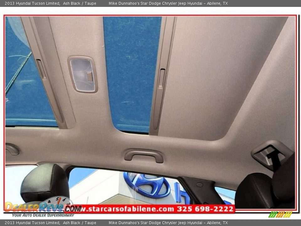 2013 Hyundai Tucson Limited Ash Black / Taupe Photo #23