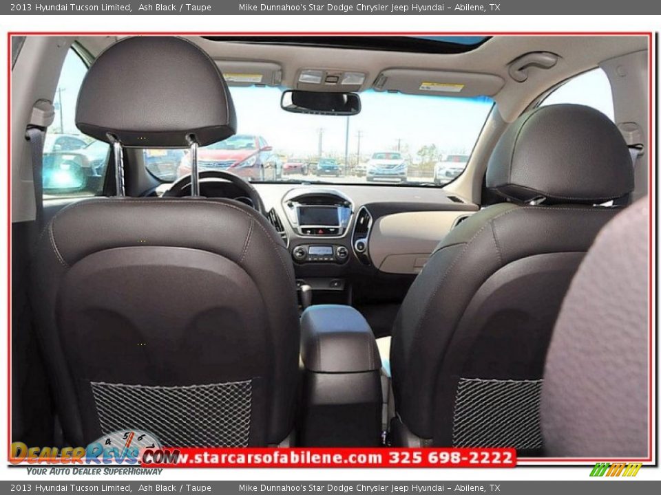 2013 Hyundai Tucson Limited Ash Black / Taupe Photo #24
