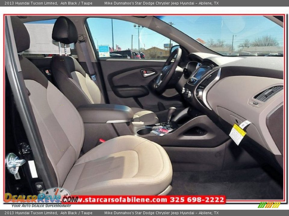 2013 Hyundai Tucson Limited Ash Black / Taupe Photo #27