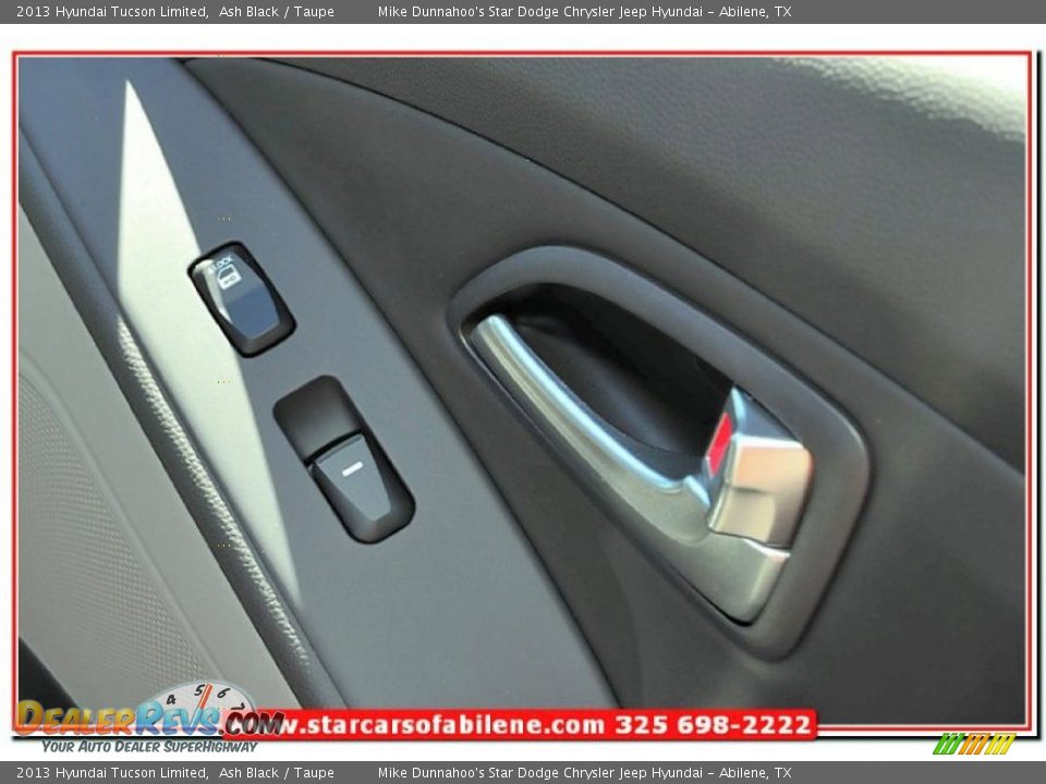 2013 Hyundai Tucson Limited Ash Black / Taupe Photo #28