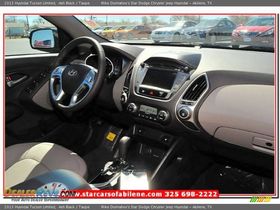 2013 Hyundai Tucson Limited Ash Black / Taupe Photo #29