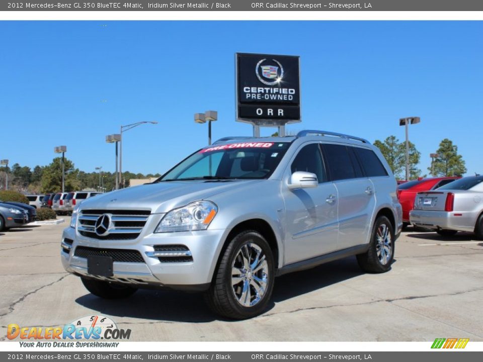 2012 Mercedes-Benz GL 350 BlueTEC 4Matic Iridium Silver Metallic / Black Photo #1