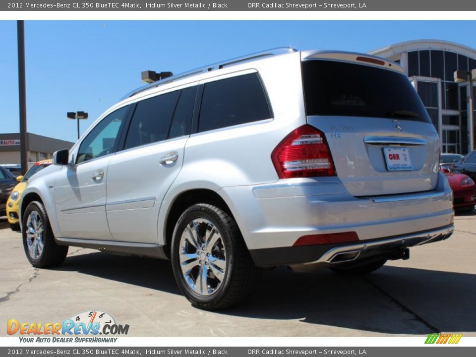 2012 Mercedes-Benz GL 350 BlueTEC 4Matic Iridium Silver Metallic / Black Photo #3