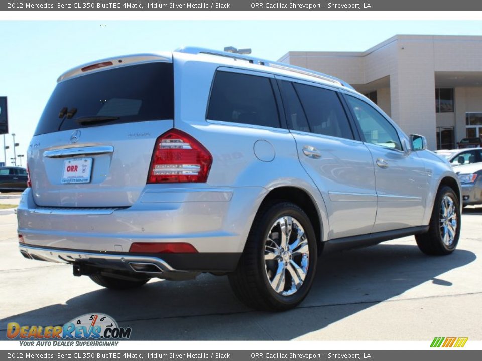 2012 Mercedes-Benz GL 350 BlueTEC 4Matic Iridium Silver Metallic / Black Photo #4