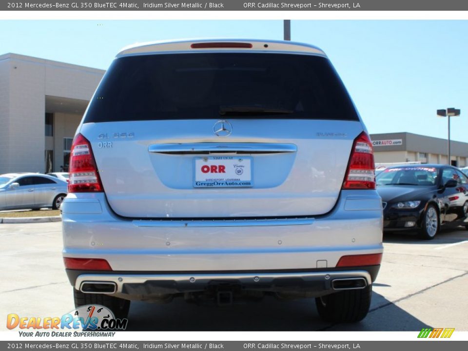 2012 Mercedes-Benz GL 350 BlueTEC 4Matic Iridium Silver Metallic / Black Photo #8
