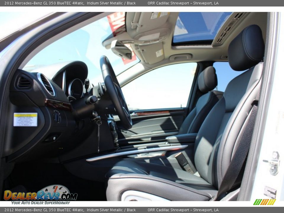 2012 Mercedes-Benz GL 350 BlueTEC 4Matic Iridium Silver Metallic / Black Photo #17