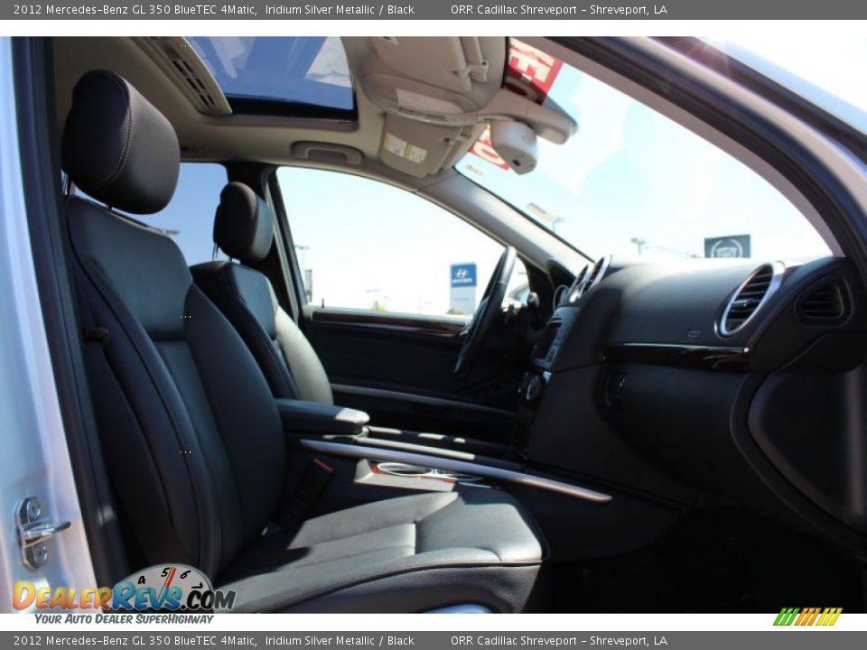 2012 Mercedes-Benz GL 350 BlueTEC 4Matic Iridium Silver Metallic / Black Photo #19