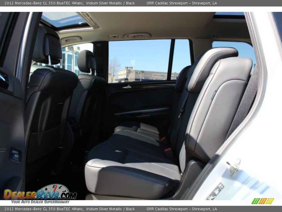 2012 Mercedes-Benz GL 350 BlueTEC 4Matic Iridium Silver Metallic / Black Photo #21
