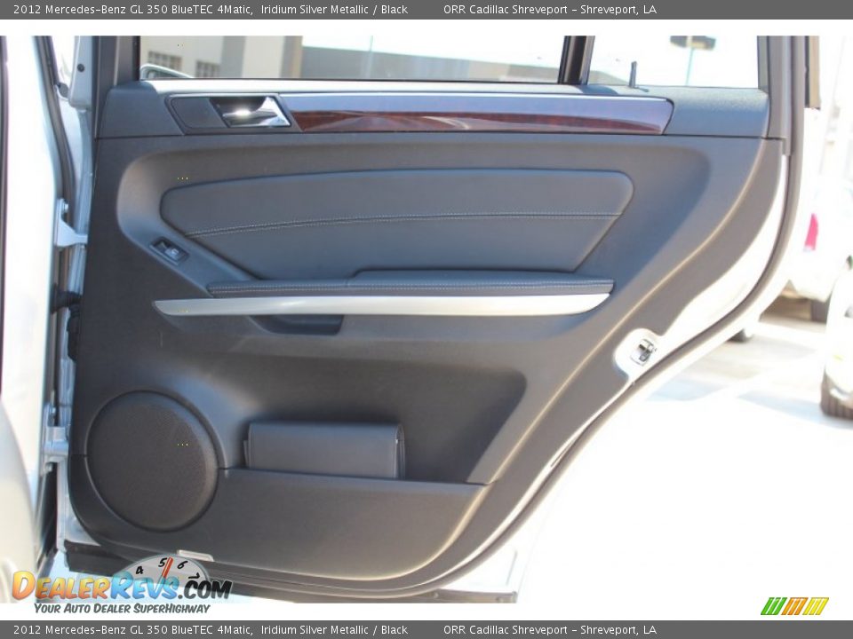 2012 Mercedes-Benz GL 350 BlueTEC 4Matic Iridium Silver Metallic / Black Photo #22