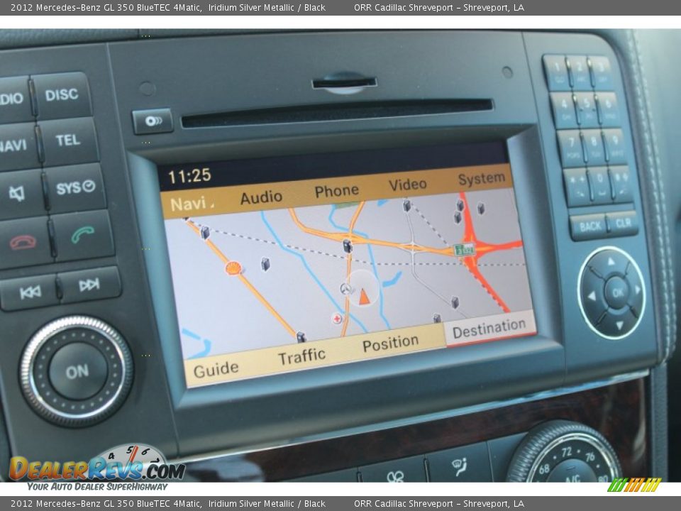 2012 Mercedes-Benz GL 350 BlueTEC 4Matic Iridium Silver Metallic / Black Photo #30