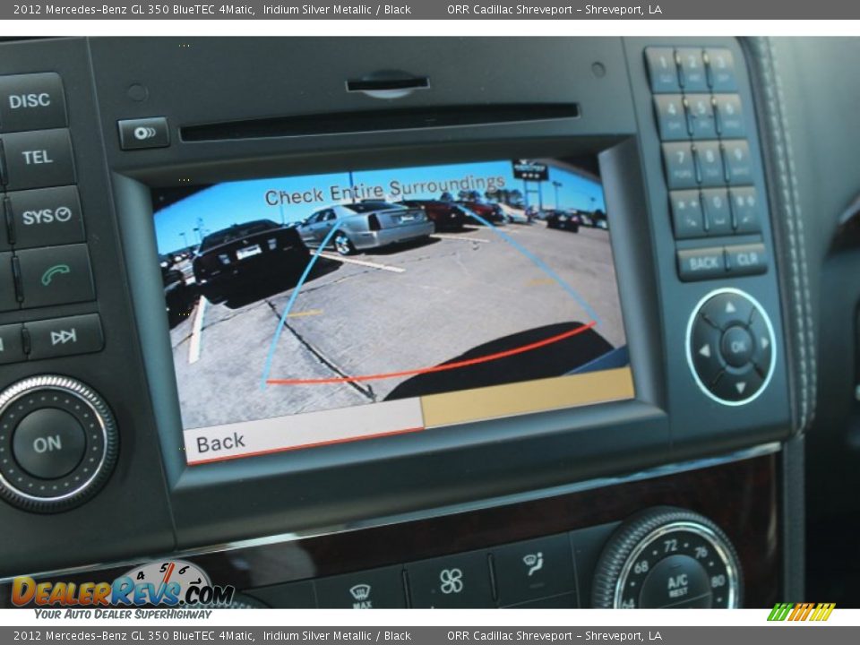 2012 Mercedes-Benz GL 350 BlueTEC 4Matic Iridium Silver Metallic / Black Photo #31