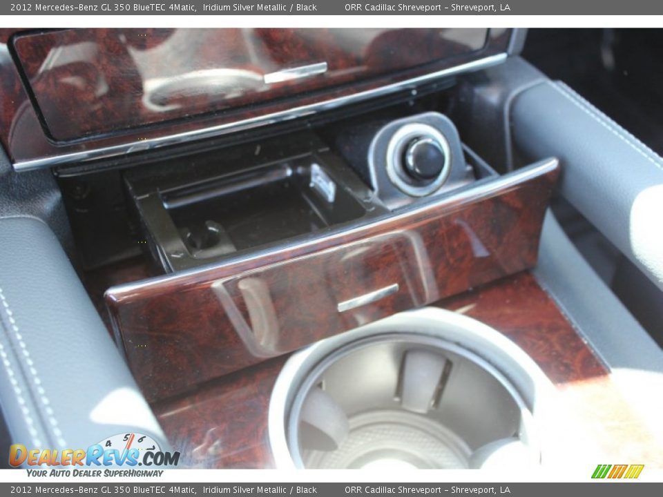 2012 Mercedes-Benz GL 350 BlueTEC 4Matic Iridium Silver Metallic / Black Photo #32