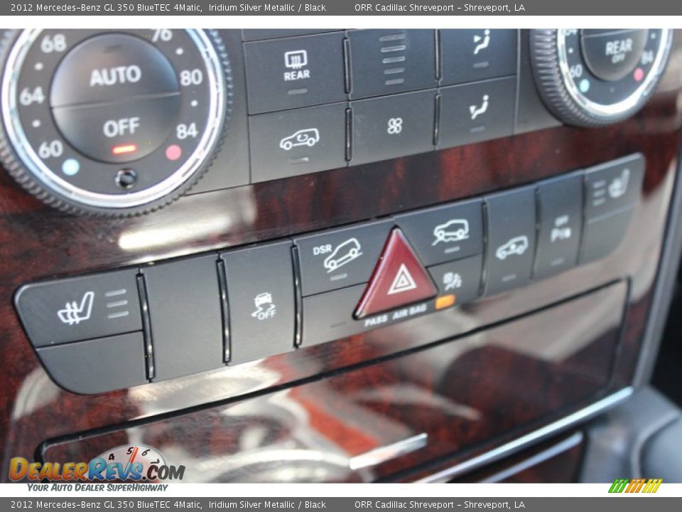 2012 Mercedes-Benz GL 350 BlueTEC 4Matic Iridium Silver Metallic / Black Photo #34