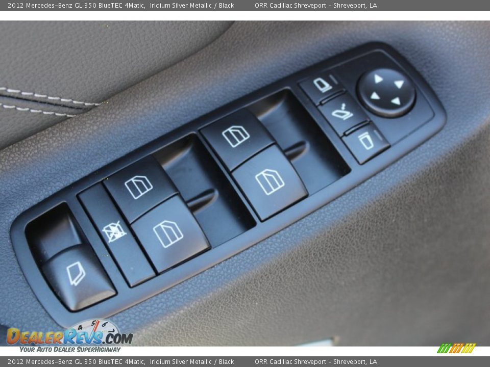2012 Mercedes-Benz GL 350 BlueTEC 4Matic Iridium Silver Metallic / Black Photo #35