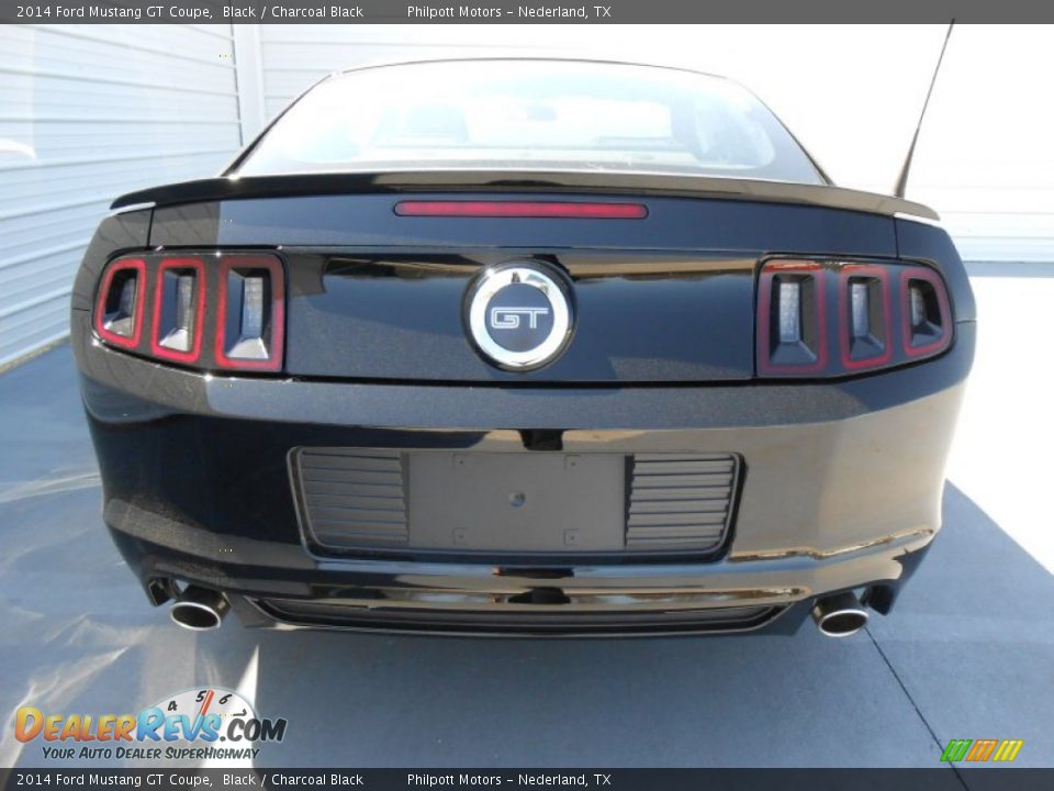 2014 Ford Mustang GT Coupe Black / Charcoal Black Photo #5