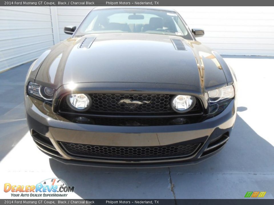2014 Ford Mustang GT Coupe Black / Charcoal Black Photo #8