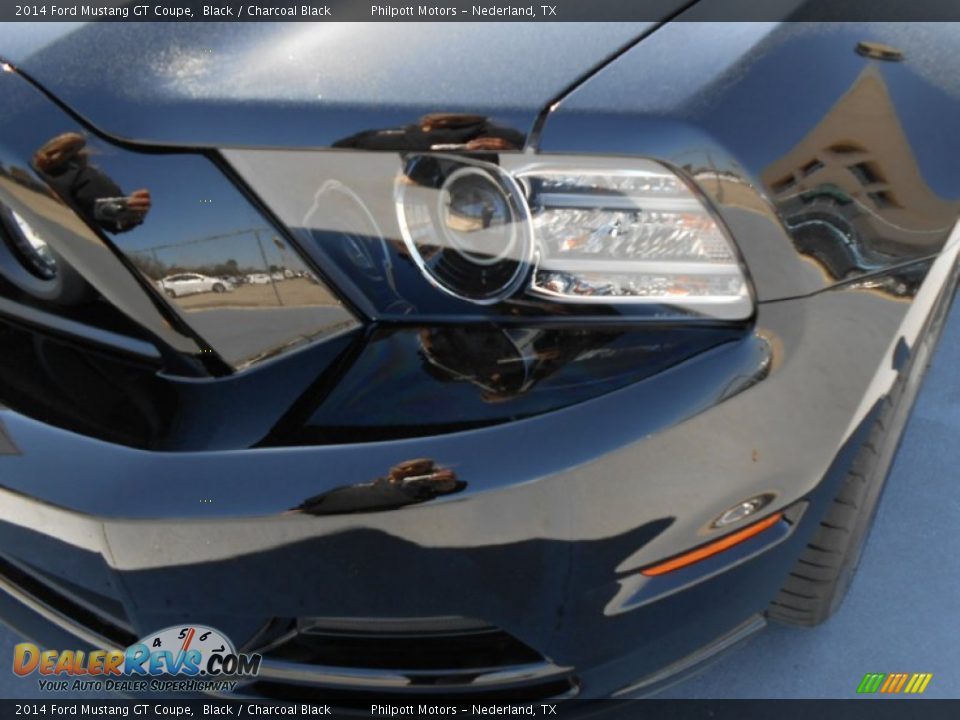2014 Ford Mustang GT Coupe Black / Charcoal Black Photo #9