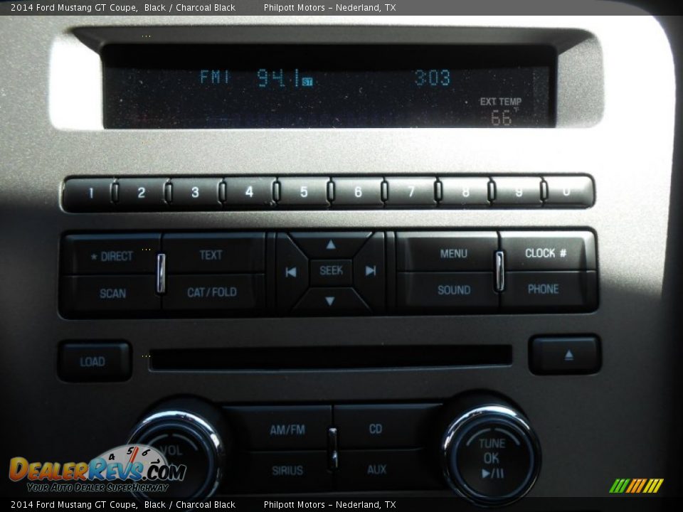 2014 Ford Mustang GT Coupe Black / Charcoal Black Photo #25