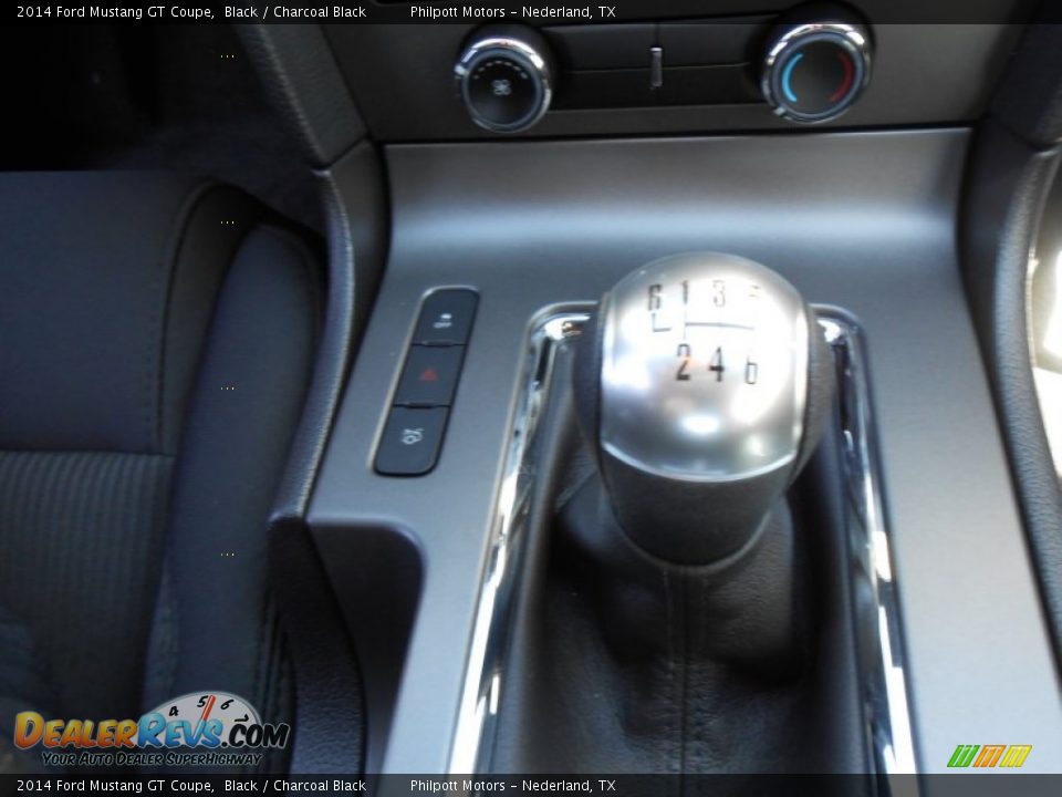 2014 Ford Mustang GT Coupe Black / Charcoal Black Photo #27