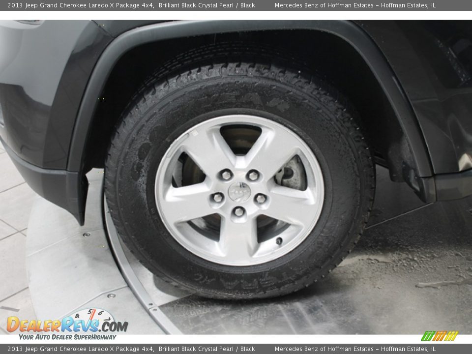 2013 Jeep Grand Cherokee Laredo X Package 4x4 Brilliant Black Crystal Pearl / Black Photo #27