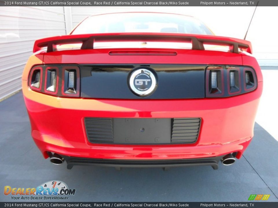 2014 Ford Mustang GT/CS California Special Coupe Race Red / California Special Charcoal Black/Miko Suede Photo #5