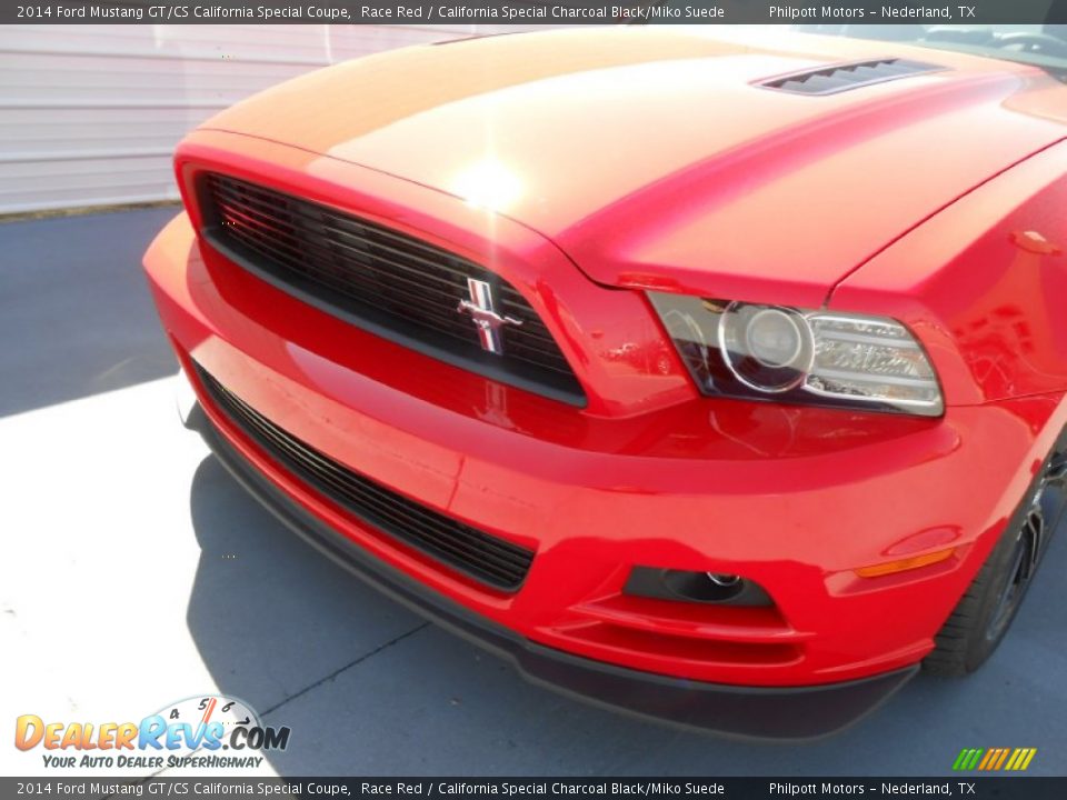2014 Ford Mustang GT/CS California Special Coupe Race Red / California Special Charcoal Black/Miko Suede Photo #10