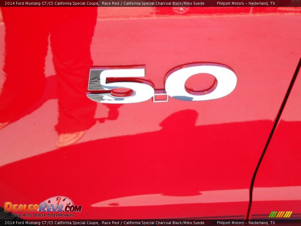 2014 Ford Mustang GT/CS California Special Coupe Race Red / California Special Charcoal Black/Miko Suede Photo #12