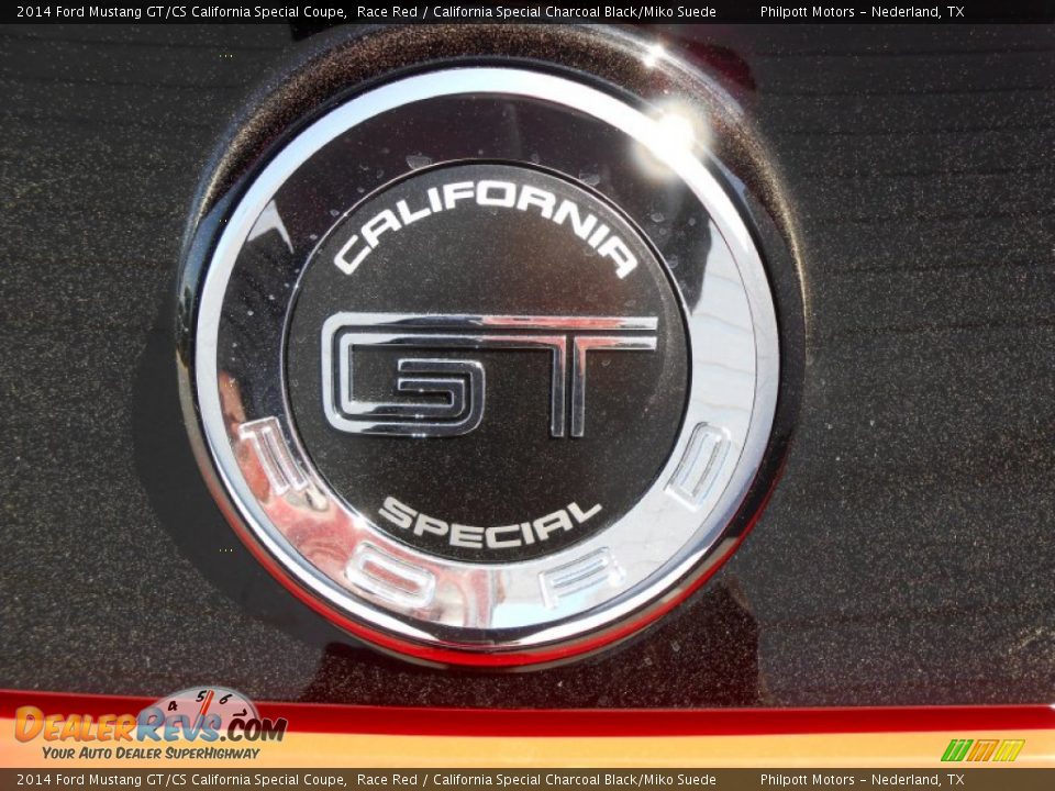 2014 Ford Mustang GT/CS California Special Coupe Race Red / California Special Charcoal Black/Miko Suede Photo #16