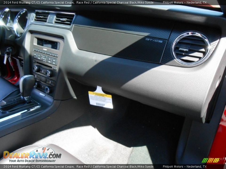 2014 Ford Mustang GT/CS California Special Coupe Race Red / California Special Charcoal Black/Miko Suede Photo #19