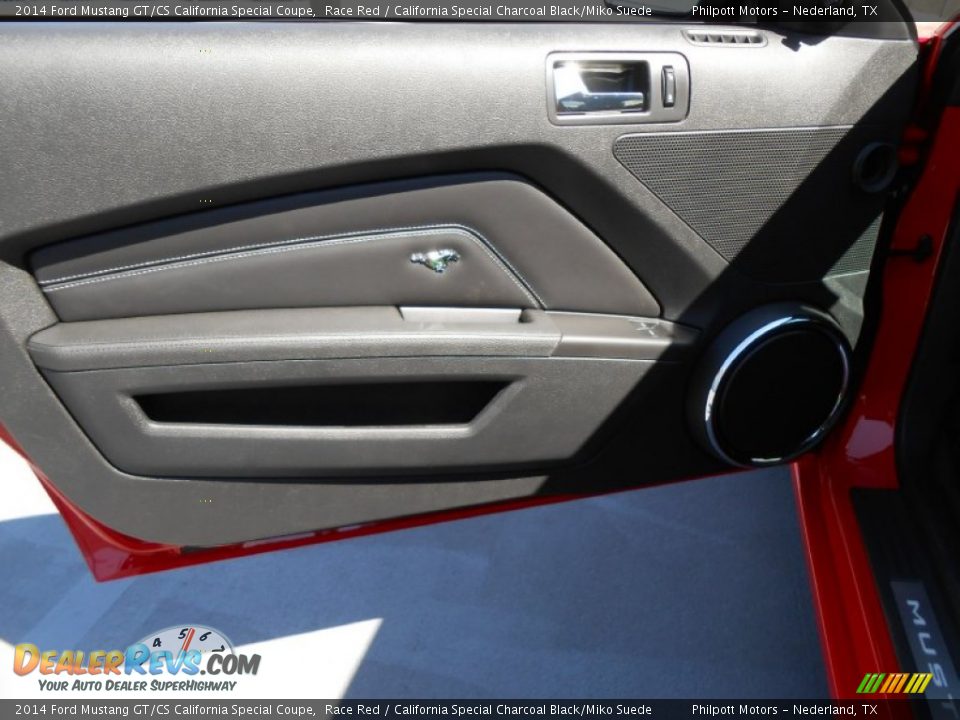 2014 Ford Mustang GT/CS California Special Coupe Race Red / California Special Charcoal Black/Miko Suede Photo #20