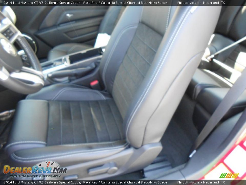 2014 Ford Mustang GT/CS California Special Coupe Race Red / California Special Charcoal Black/Miko Suede Photo #22