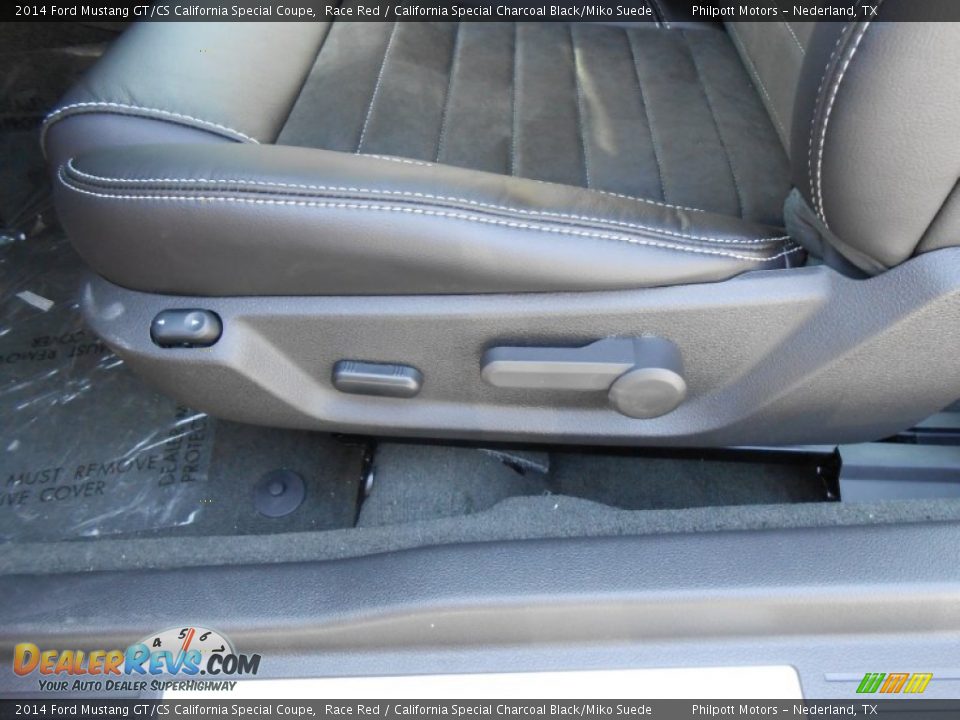 2014 Ford Mustang GT/CS California Special Coupe Race Red / California Special Charcoal Black/Miko Suede Photo #23