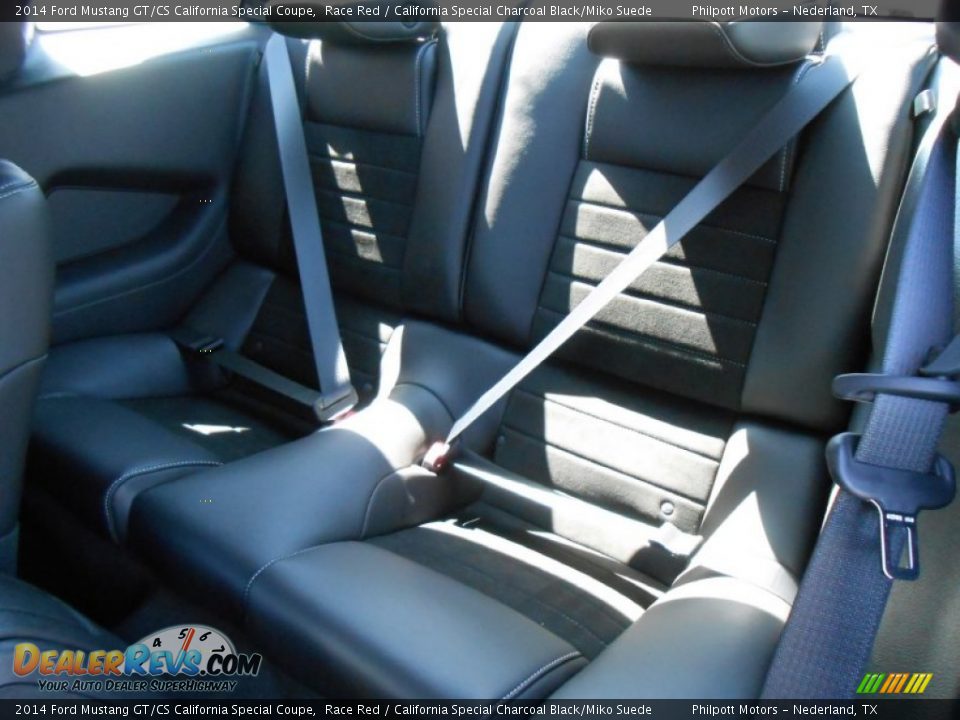 Rear Seat of 2014 Ford Mustang GT/CS California Special Coupe Photo #24