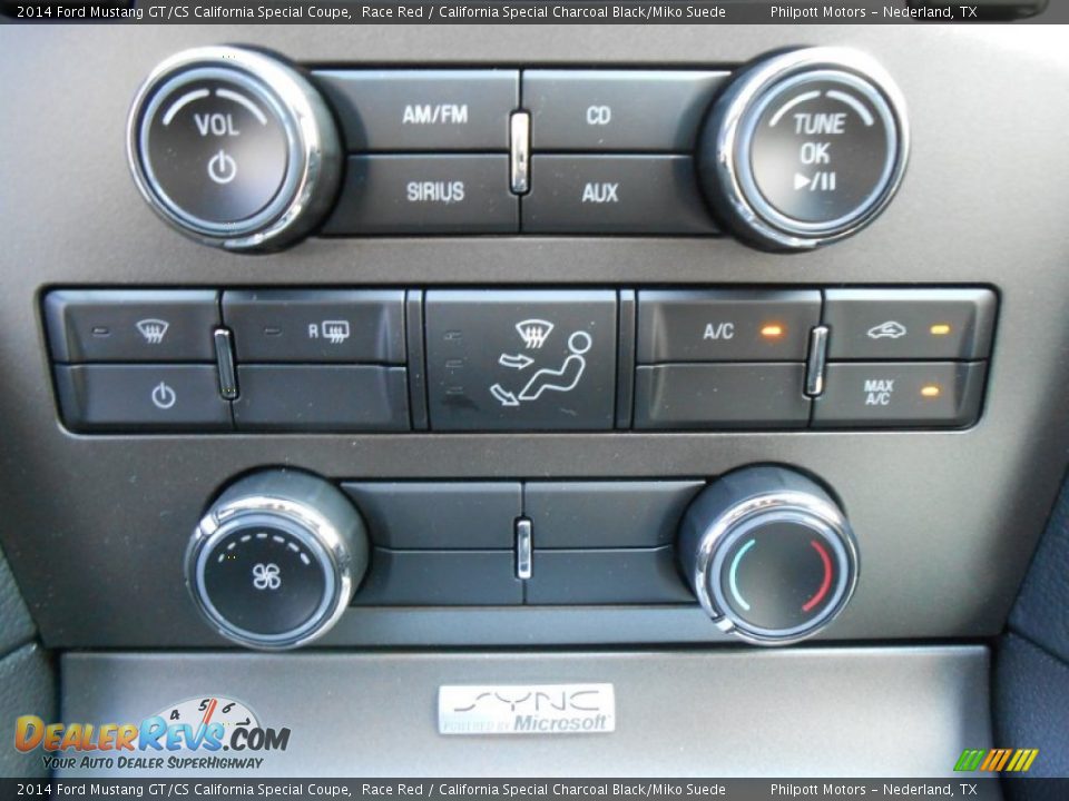 Controls of 2014 Ford Mustang GT/CS California Special Coupe Photo #27