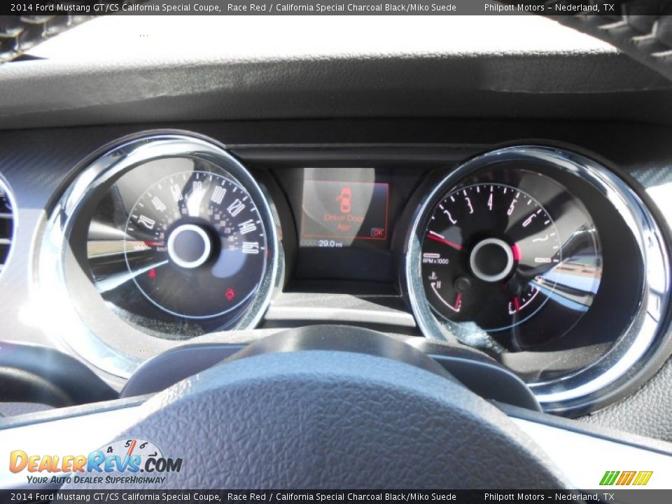 2014 Ford Mustang GT/CS California Special Coupe Gauges Photo #30
