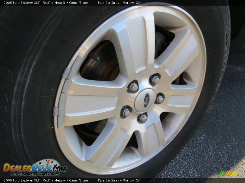 2006 Ford Explorer XLT Redfire Metallic / Camel/Stone Photo #5