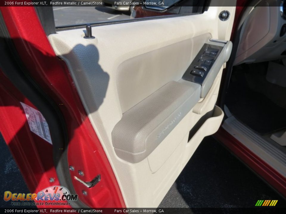 2006 Ford Explorer XLT Redfire Metallic / Camel/Stone Photo #7