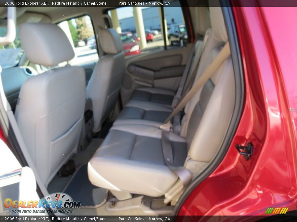 2006 Ford Explorer XLT Redfire Metallic / Camel/Stone Photo #8
