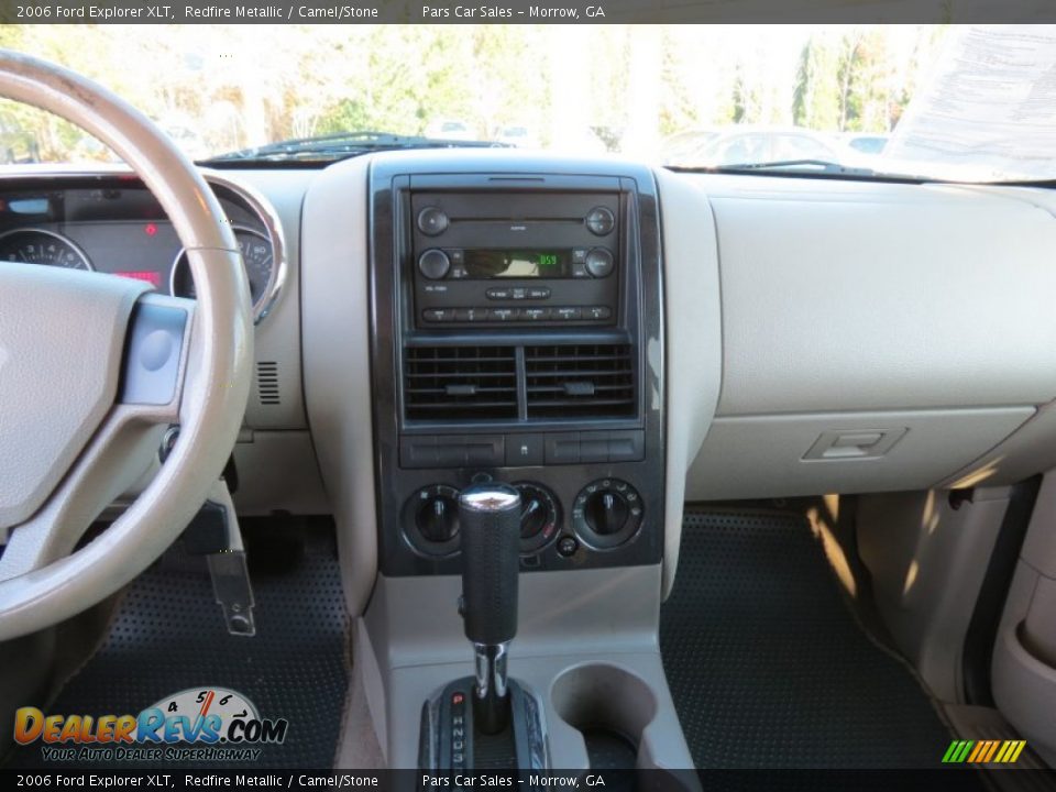 2006 Ford Explorer XLT Redfire Metallic / Camel/Stone Photo #9