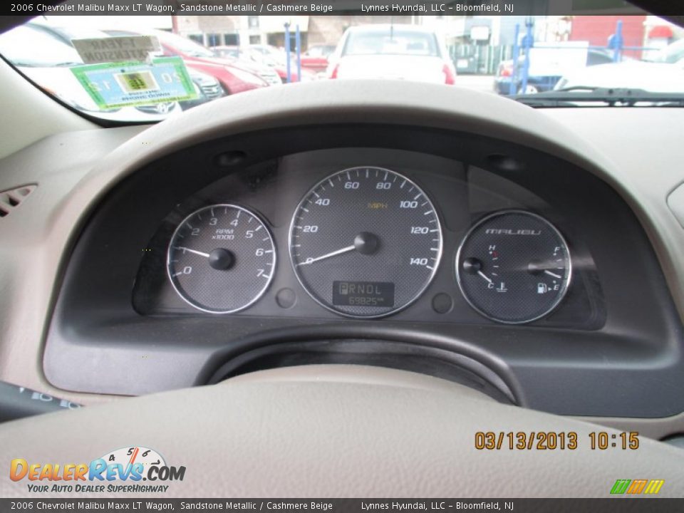 2006 Chevrolet Malibu Maxx LT Wagon Sandstone Metallic / Cashmere Beige Photo #9