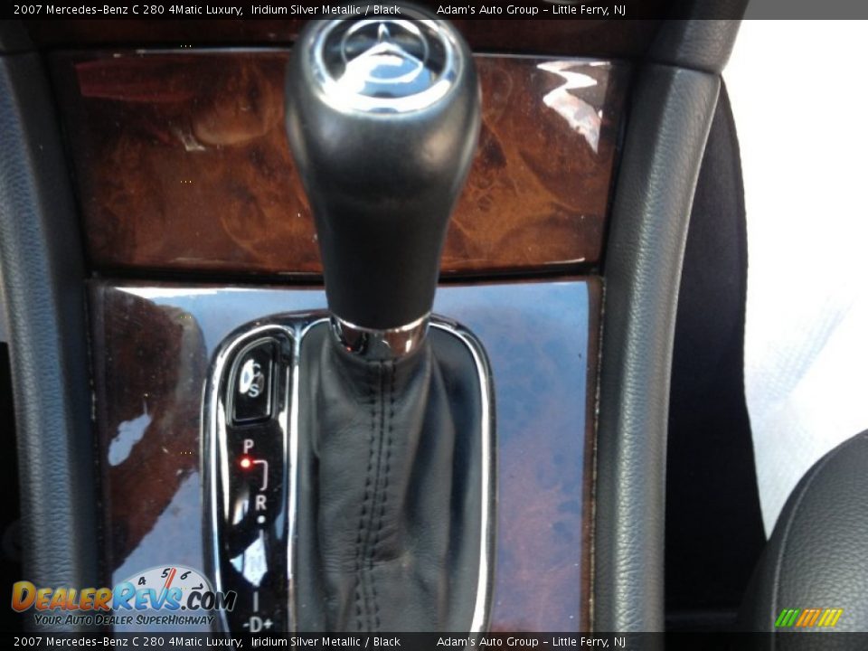 2007 Mercedes-Benz C 280 4Matic Luxury Iridium Silver Metallic / Black Photo #12