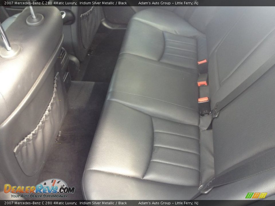 2007 Mercedes-Benz C 280 4Matic Luxury Iridium Silver Metallic / Black Photo #14