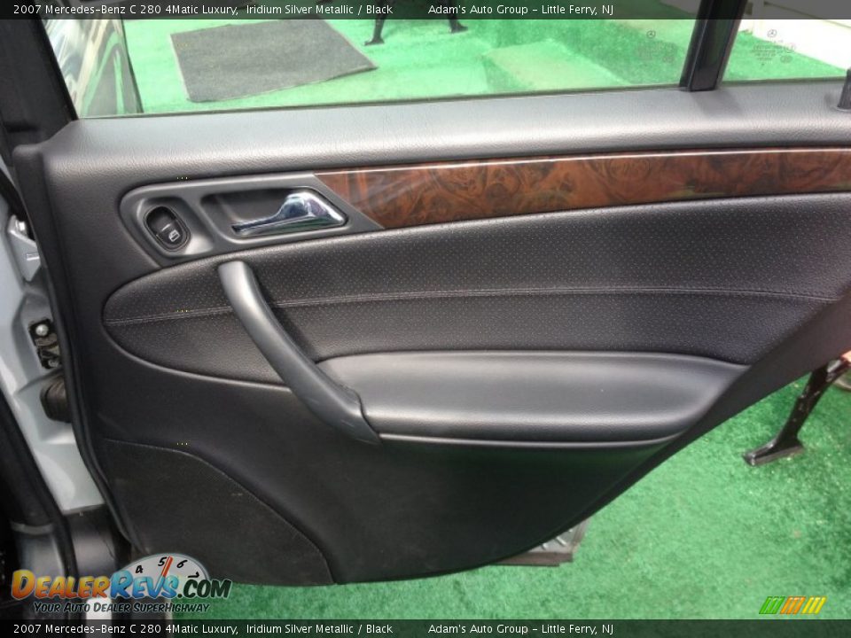 2007 Mercedes-Benz C 280 4Matic Luxury Iridium Silver Metallic / Black Photo #15