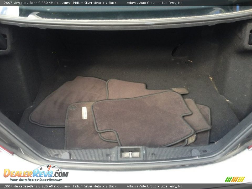 2007 Mercedes-Benz C 280 4Matic Luxury Iridium Silver Metallic / Black Photo #20