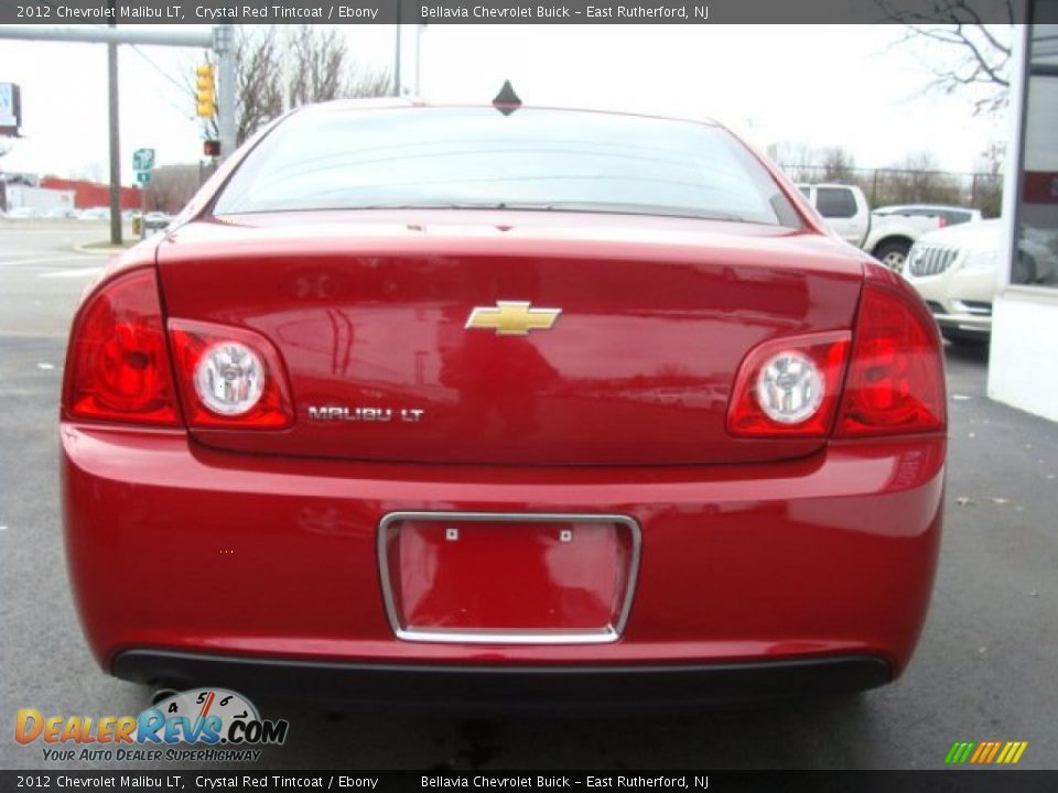 2012 Chevrolet Malibu LT Crystal Red Tintcoat / Ebony Photo #4