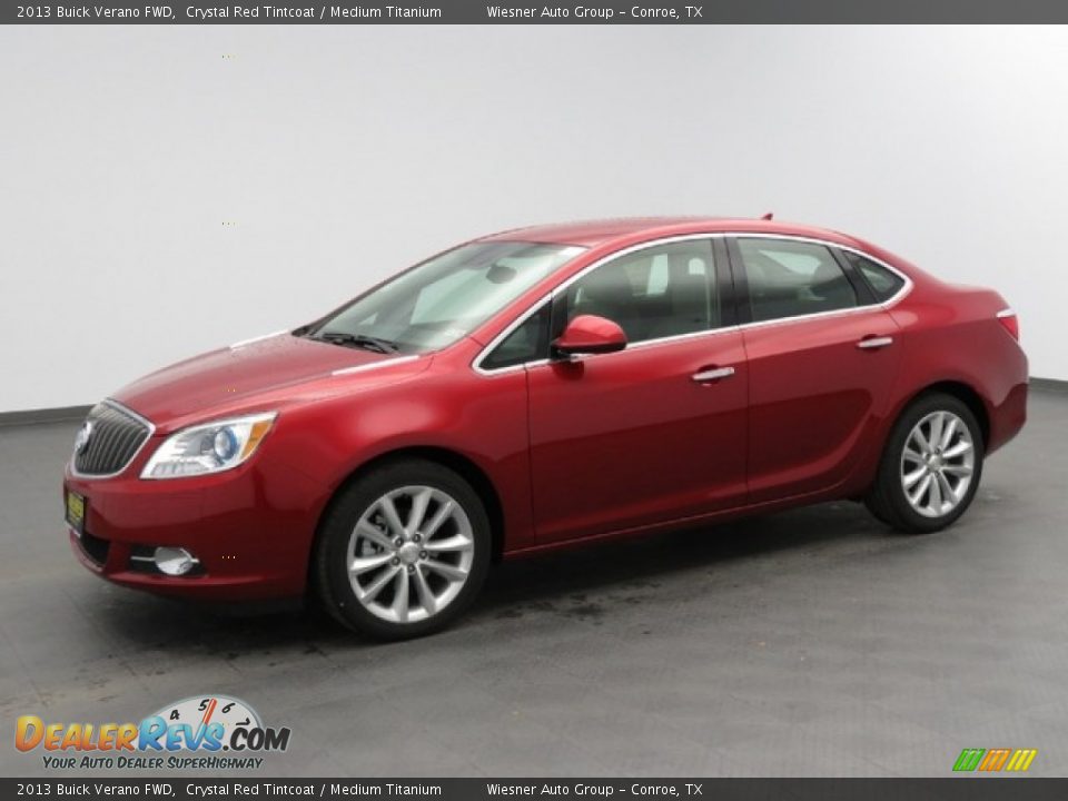 2013 Buick Verano FWD Crystal Red Tintcoat / Medium Titanium Photo #1