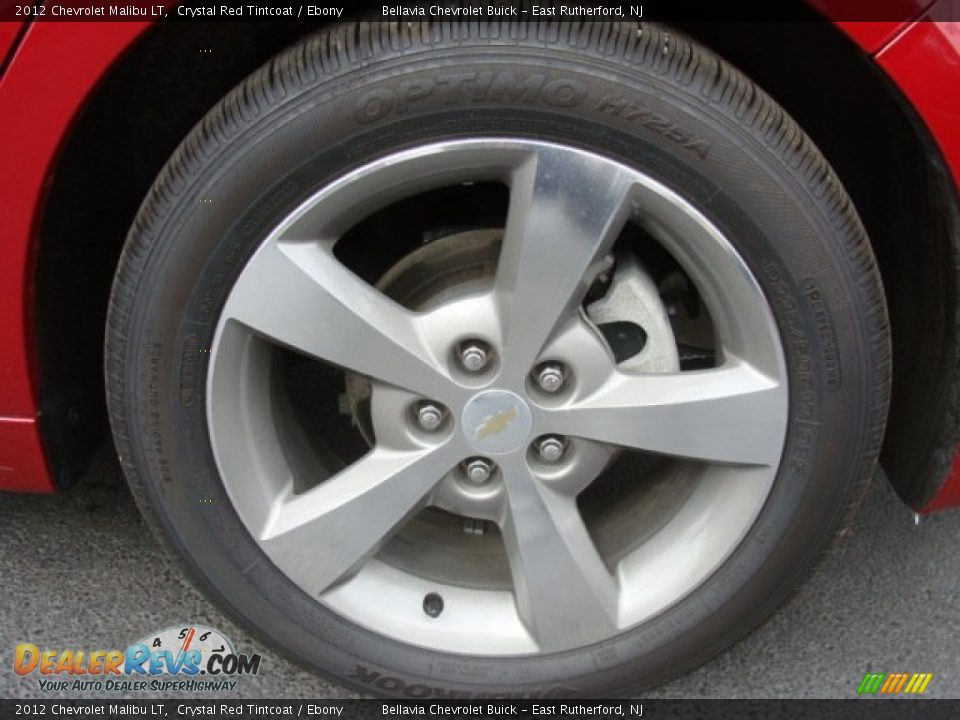 2012 Chevrolet Malibu LT Crystal Red Tintcoat / Ebony Photo #13